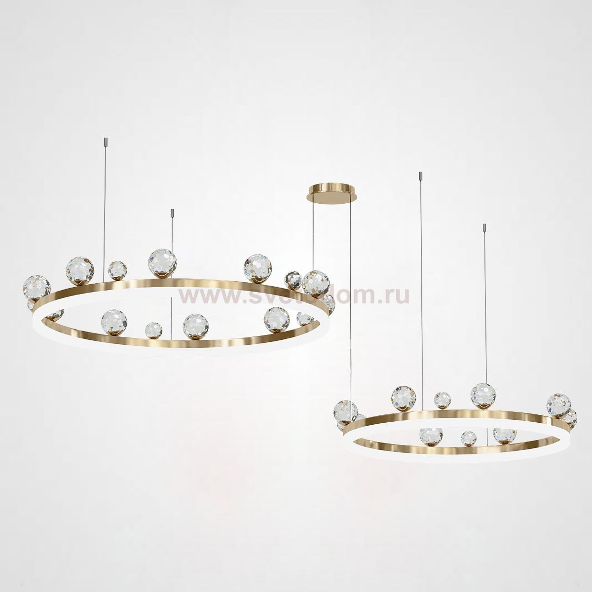 Подвесная люстра JOSIAN A D80 D100 2R ImperiumLoft 201111-23