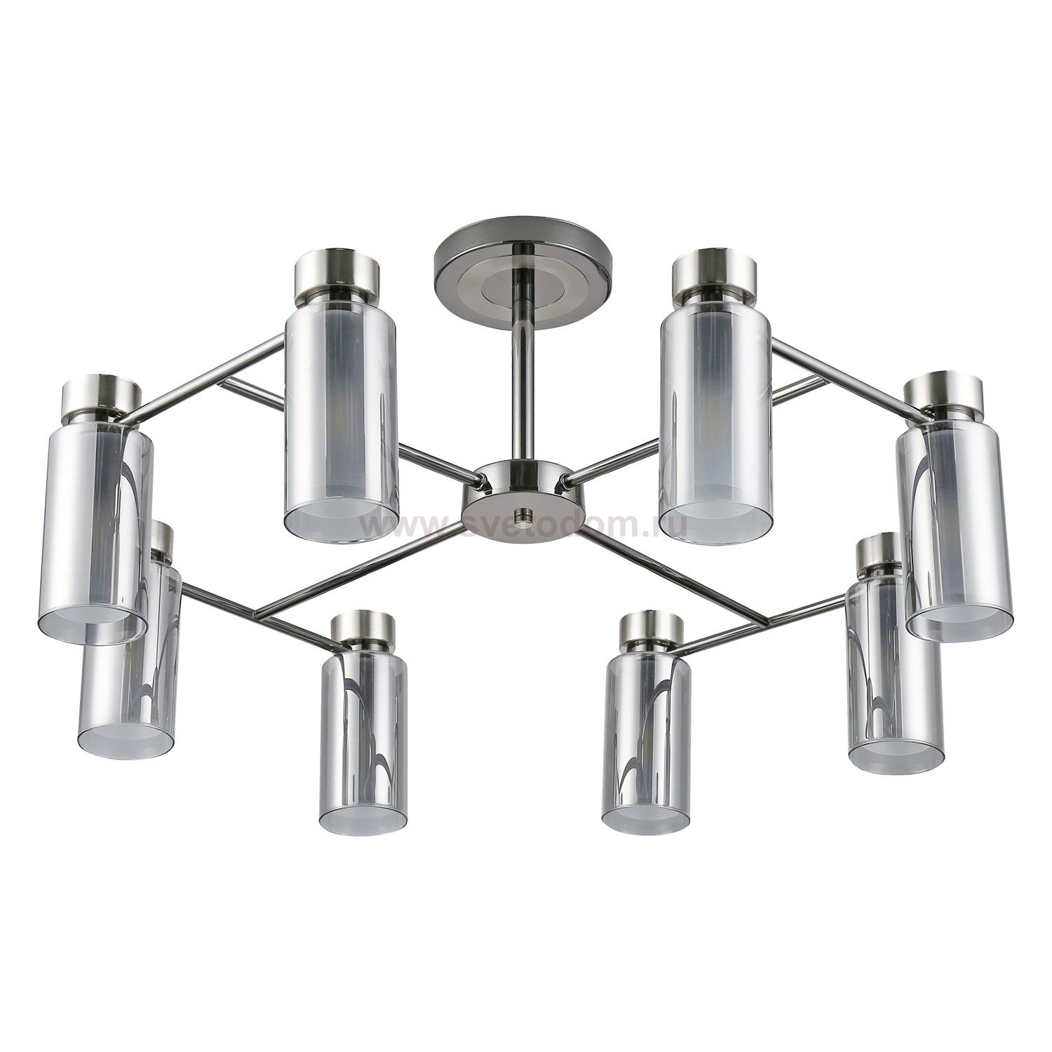 Люстра в стиле модерн Экономсвет 20116/8SN SM+WT