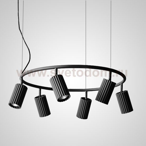 Подвесная люстра MAISY D60 Black ImperiumLoft 201270-23