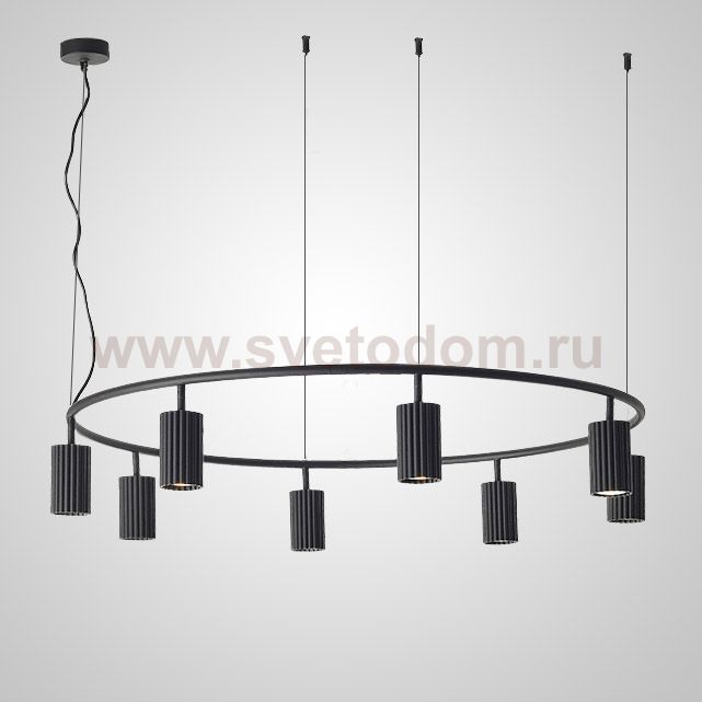 Подвесная люстра MAISY D100 Black ImperiumLoft 201273-23