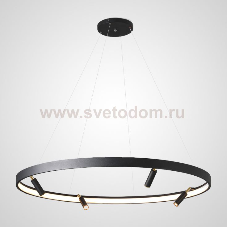 Подвесная люстра RAPID CH D100 Black Brass ImperiumLoft 201280-23