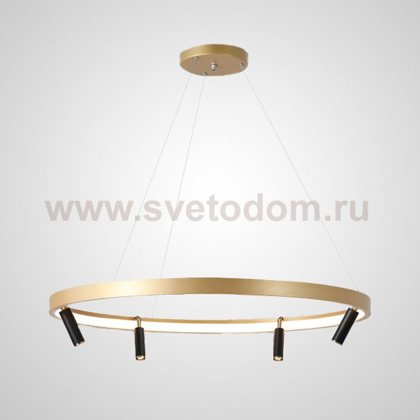 Подвесная люстра RAPID CH D100 Brass Black ImperiumLoft 201281-23