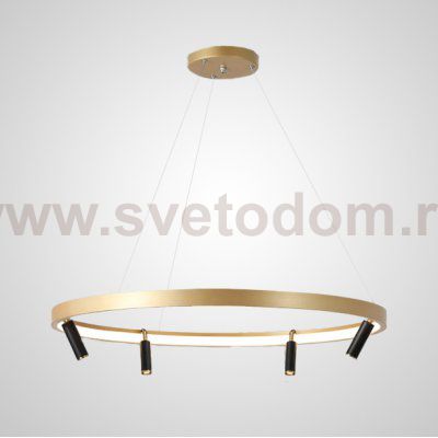 Подвесная люстра RAPID CH D100 Brass Black ImperiumLoft 201281-23