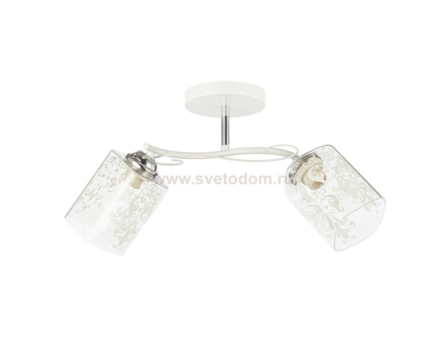 Потолочный светильник 20141/2WT+CR CL+WT ЭкономСвет