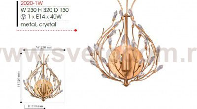 Настенный светильник Favourite 2020-1W Batun