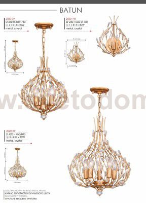 Люстра Favourite 2020-3P Batun