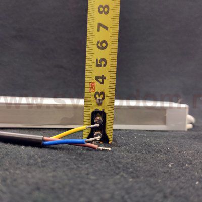 Блок питания для светодиодной ленты пылевлагозащищенный Gauss 40W 12V IP66 (202023040)