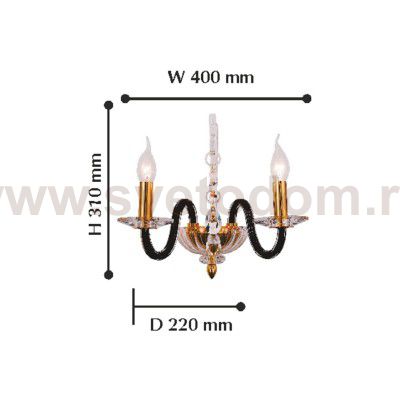 Настенный светильник Favourite 2023-2W Crocus