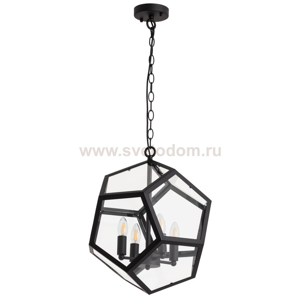 Светильник подвесной Divinare 2026/04 SP-4 POLIEDRO