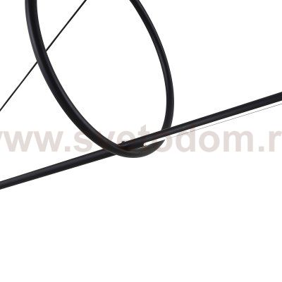 Подвесной светильник SUSPENSION CERCLE ET TRAIT – GRAPHITE SATINE L170 ImperiumLoft 202723-23