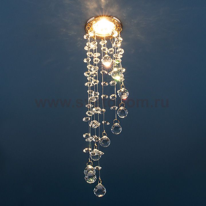 Светильник Elektrostandard 2028 золото/прозрачный Strotskis