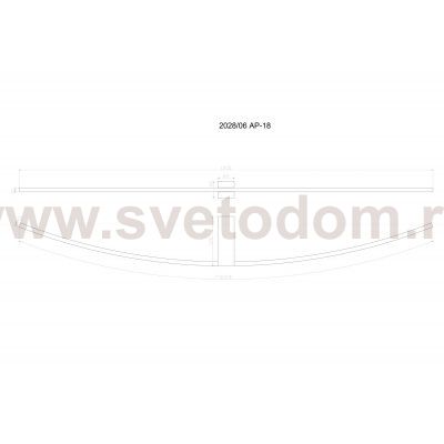 Декоративная подсветка Divinare TRIESTE 2028/06 AP-18