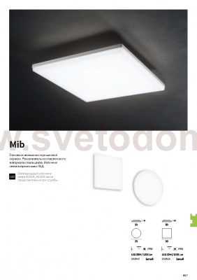 Ideal Lux MIB PL ROUND 4000K