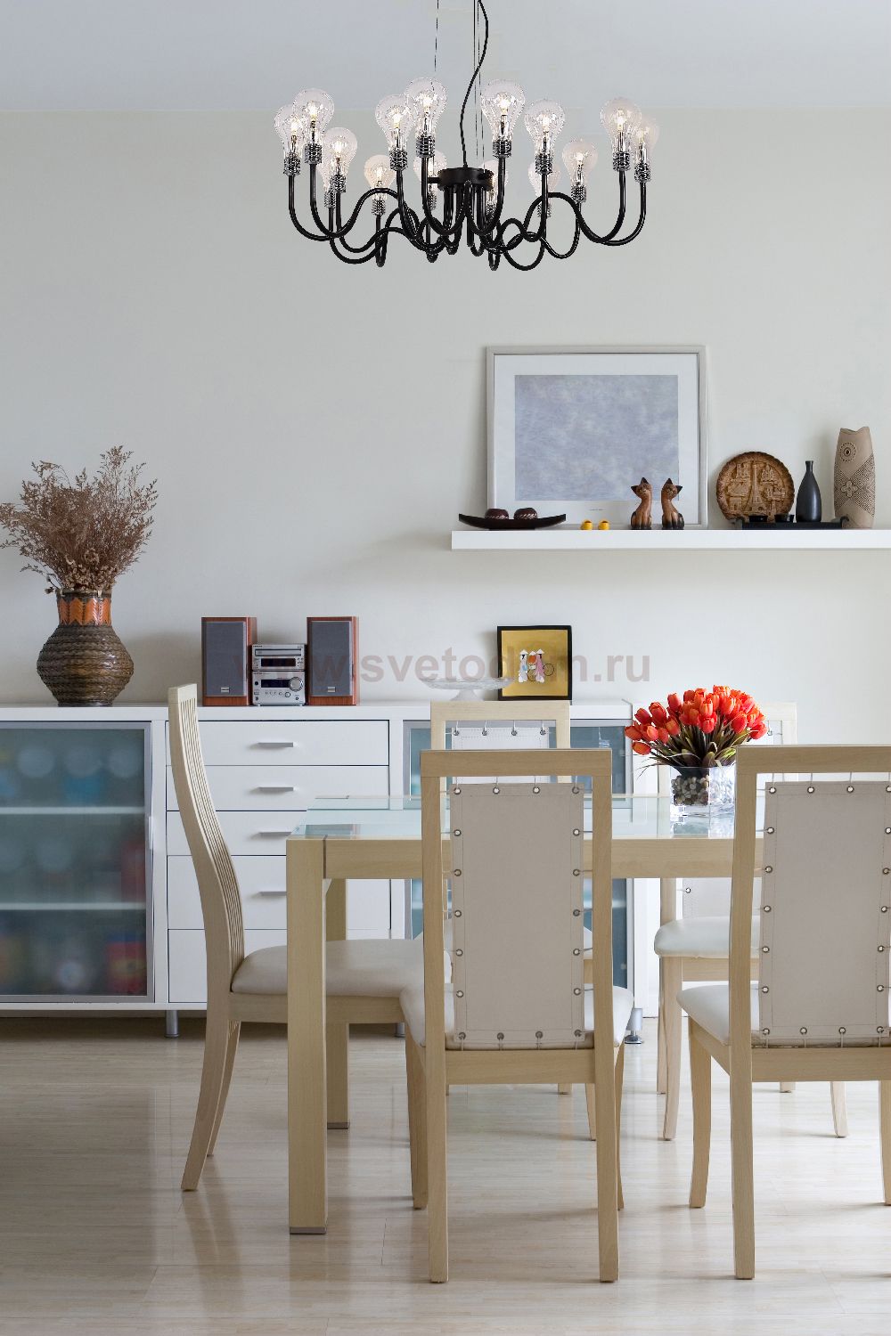 Светильник подвесной Divinare 2030/04 LM-15 ALMA