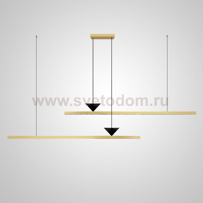 Подвесной светильник MIRELL DUO A122 Black Gold ImperiumLoft 203455-23