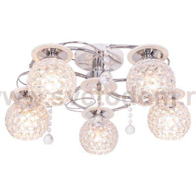 Потолочный светильник Экономсвет 20345/5CR+WT