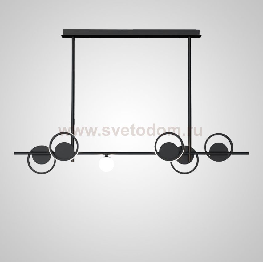 Потолочный светильник ANSTEN L1 Black ImperiumLoft 203507-23