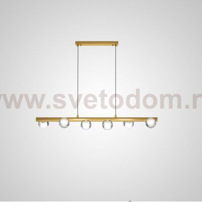 Подвесной светильник ILIANA LONG L102 Brass ImperiumLoft 203518-23