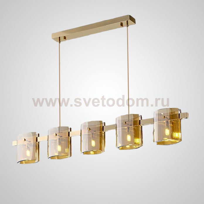 Подвесной светильник JANICE LONG Brass ImperiumLoft 203534-23