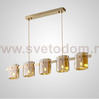 Подвесной светильник JANICE LONG Brass ImperiumLoft 203534-23