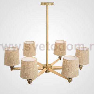 Люстра Jorgenson D85 Beige/Light wood ImperiumLoft 203573-26