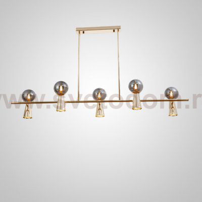 Потолочный светильник ABELINA LONG L10 Gold Grey ImperiumLoft 203775-23