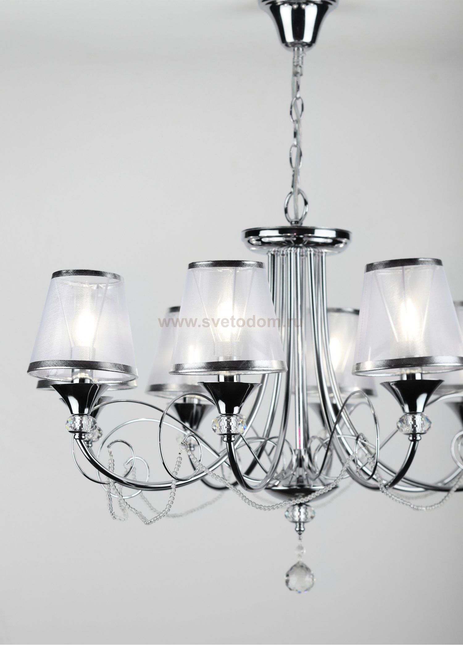 2038-208 Rivoli Люстра Principessa P8 CR 8*E14 40W (25)