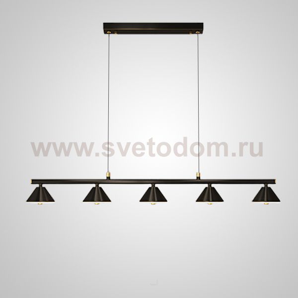Подвесной светильник GENRE LONG L5 Black ImperiumLoft 203921-23