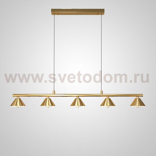 Подвесной светильник GENRE LONG L5 Brass ImperiumLoft 203923-23