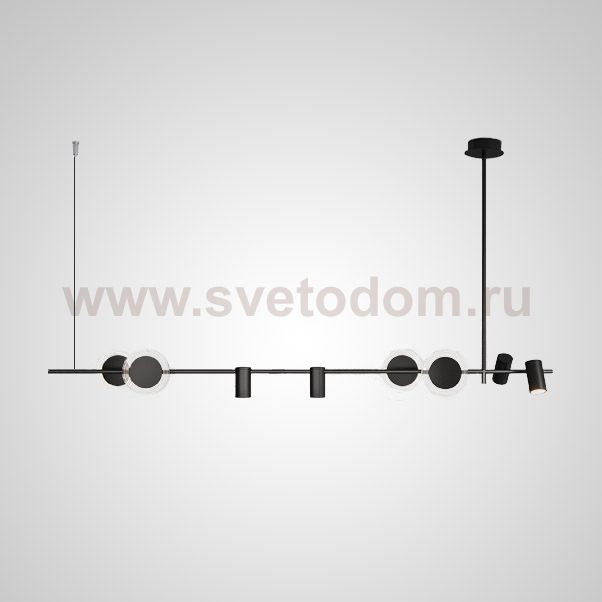 Подвесной светильник HELVIG Black ImperiumLoft 203936-23