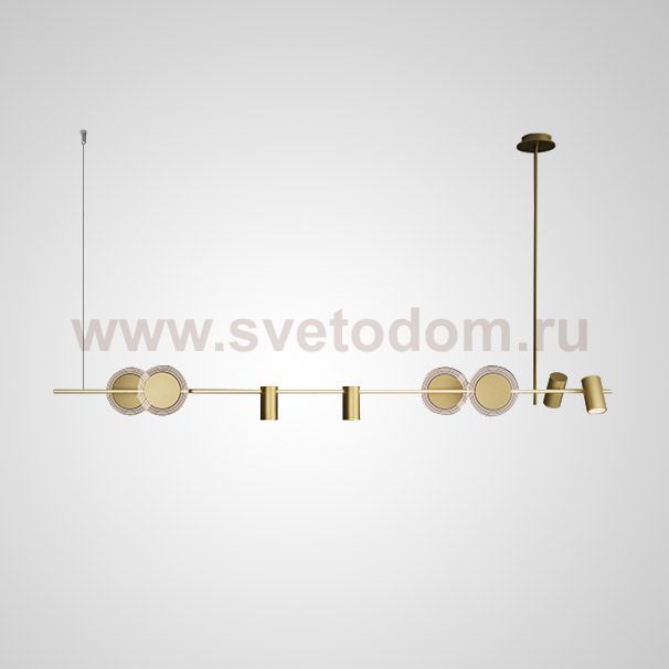 Подвесной светильник HELVIG Brass ImperiumLoft 203937-23