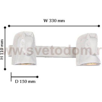 Настенный светильник Favourite 2040-2W Cavallina