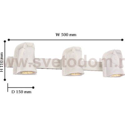 Настенный светильник Favourite 2040-3W Cavallina