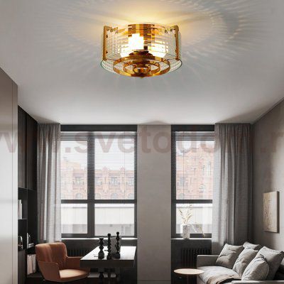 Люстра на штанге LUSSA D38 ImperiumLoft 204076-26