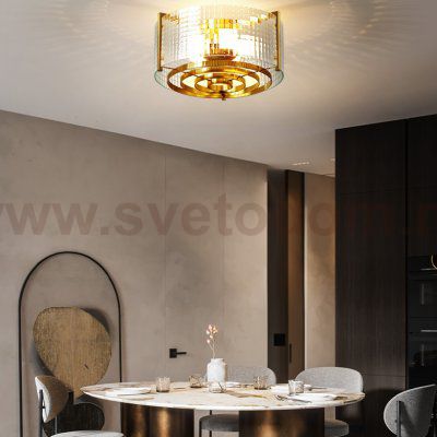 Люстра на штанге LUSSA D48 ImperiumLoft 204077-26