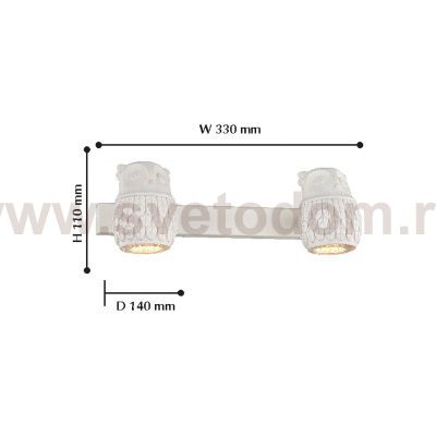 Настенный светильник Favourite 2041-2W Gufo