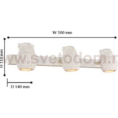 Настенный светильник Favourite 2041-3W Gufo