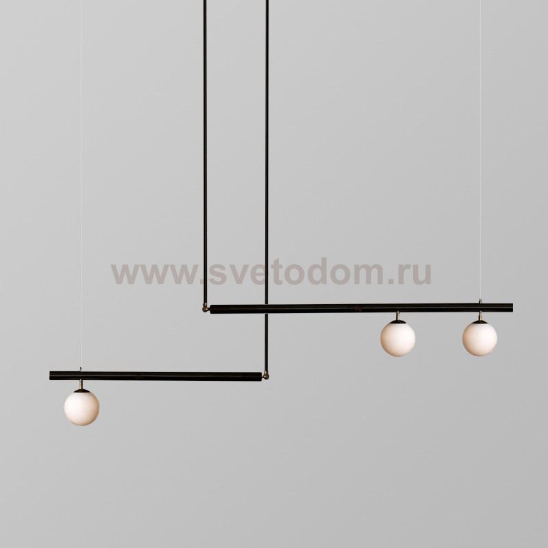 Подвесной светильник BARRA L120 Black ImperiumLoft 204150-26