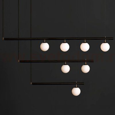 Подвесной светильник BARRA L88 Black ImperiumLoft 204154-26