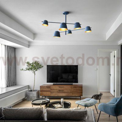 Люстра GODA Blue ImperiumLoft 204170-26