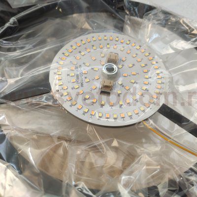 Реечный светильник PALMA Wall lamp 2 шара + 1 вазон горизонтальная ImperiumLoft 204172-22