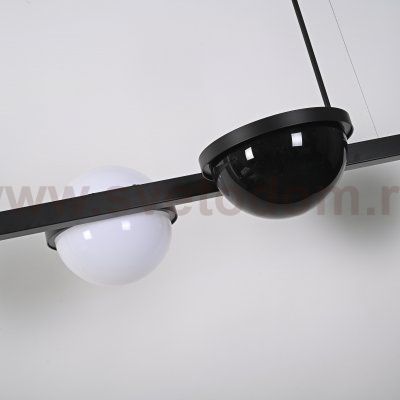 Реечный светильник PALMA Wall lamp 3 шара + 1 вазон горизонтальная ImperiumLoft 204173-22