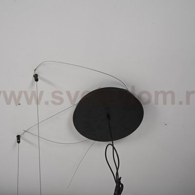 Реечный светильник PALMA Wall lamp 3 шара + 1 вазон горизонтальная ImperiumLoft 204173-22