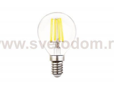 Лампа светопрозрачная Ambrella Filament LED G45-F 6W E14 3000K (60W) FILAMENT