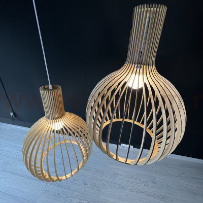 Подвесной светильник SECTO Octo 4240 Lamp Light wood ImperiumLoft 204455-22