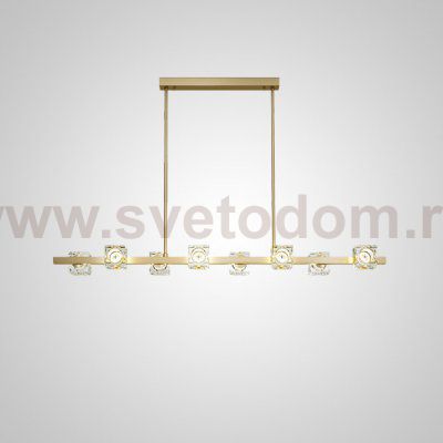Потолочный светильник MICHAL LONG L8 Brass ImperiumLoft 204550-23