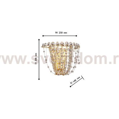 Настенный светильник Favourite 2046-1W Triumphant