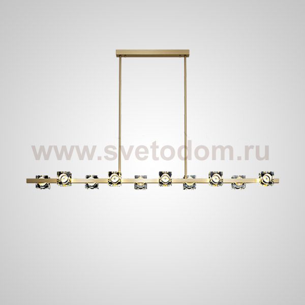 Потолочный светильник MICHAL LONG L10 Brass ImperiumLoft 204616-23