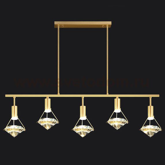 Потолочный светильник GLASGOW LONG L5 ImperiumLoft 204627-23