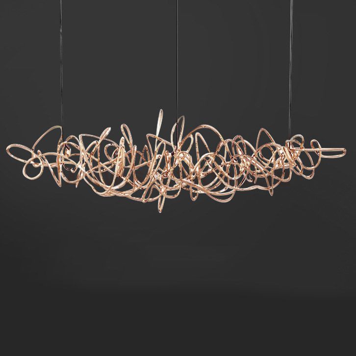 Подвесной светильник COUNTESS L95 Rose Gold ImperiumLoft 204709-23